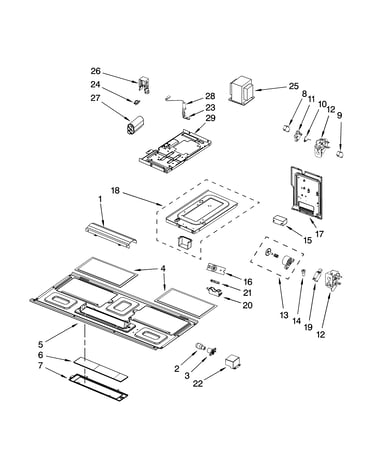 Interior and ventilation parts