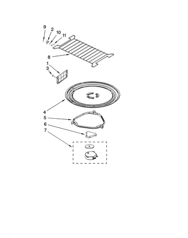 Turntable parts