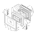 Door parts, optional parts (not included)