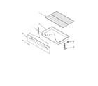 Roper RME30100 drawer parts diagram