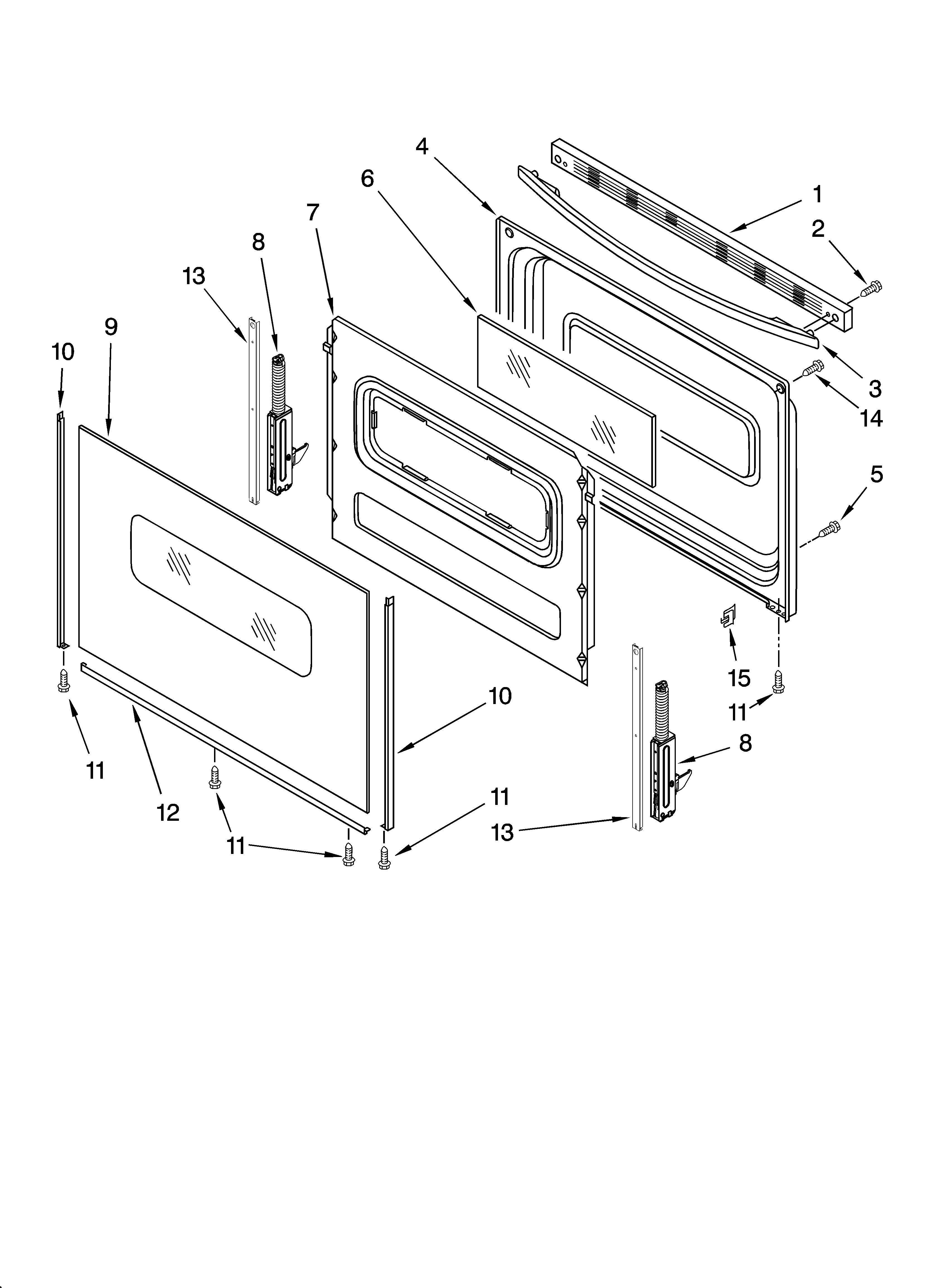 Door parts, optional parts