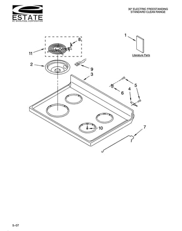 Cooktop parts