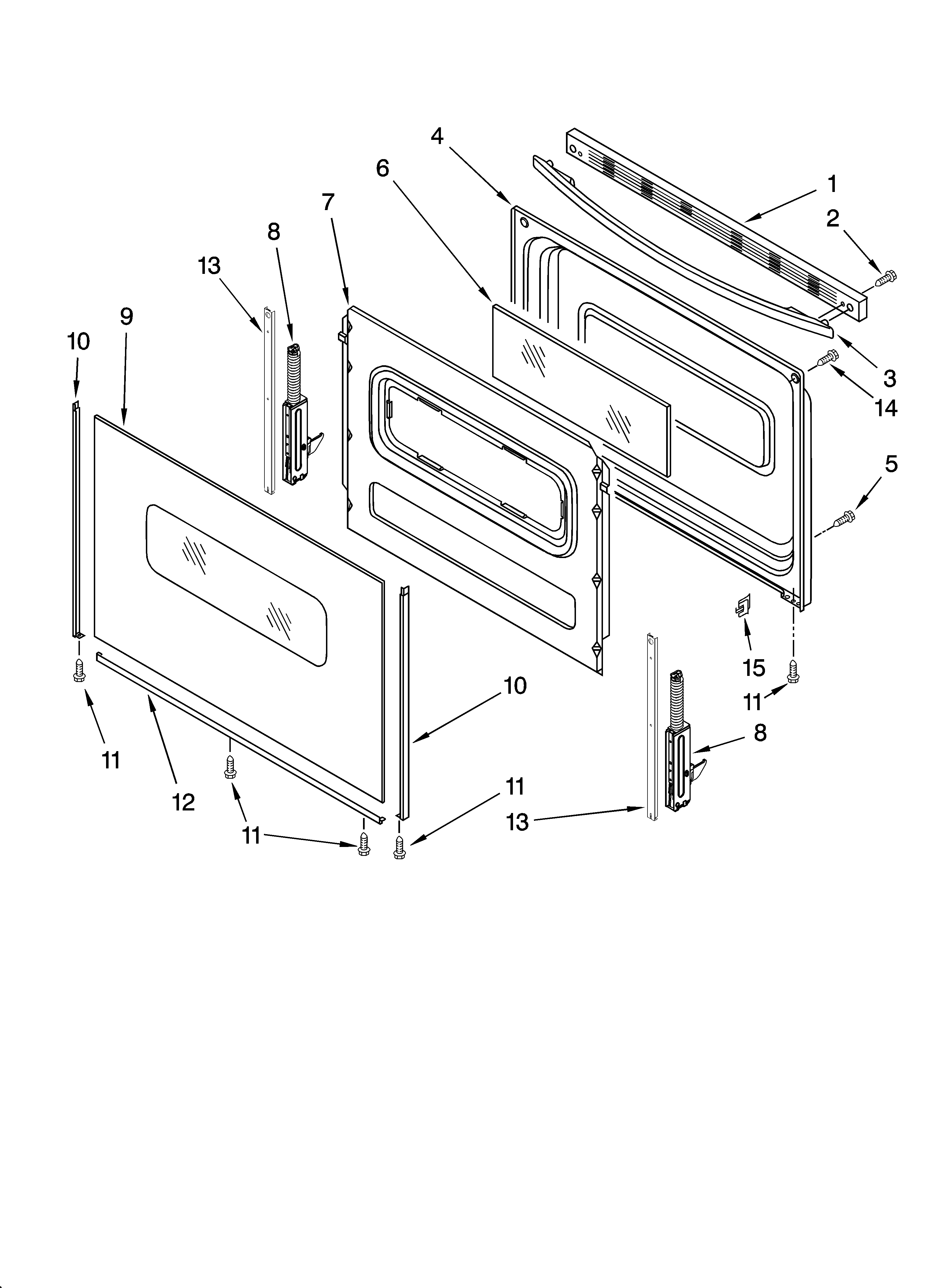 Door parts, optional parts