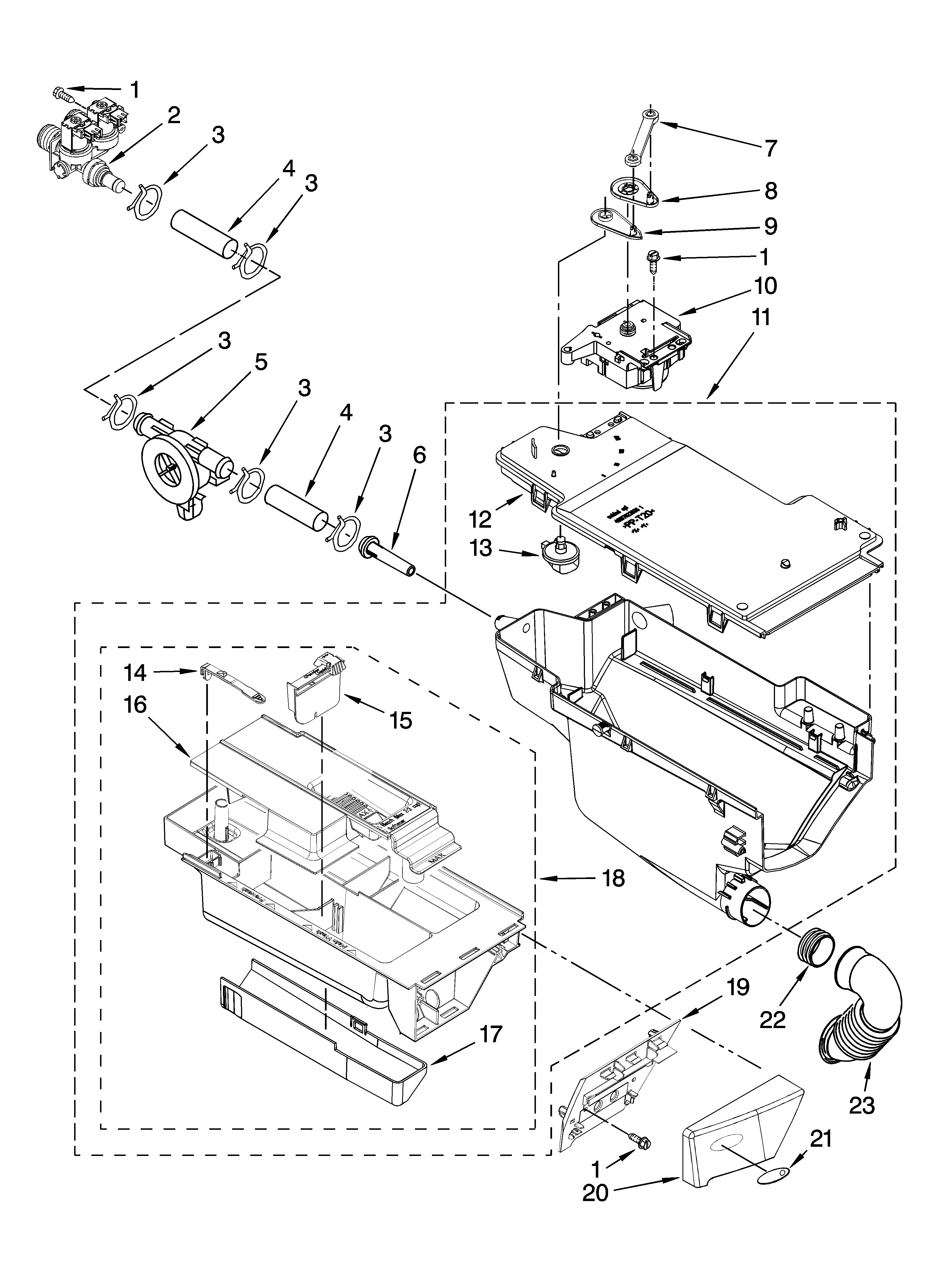 Dispenser parts