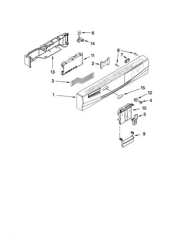 Control panel parts