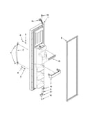 Freezer door parts