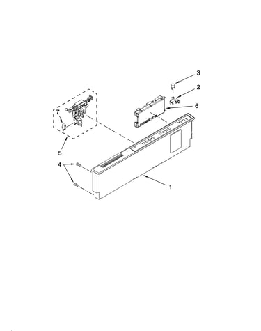 Control panel parts