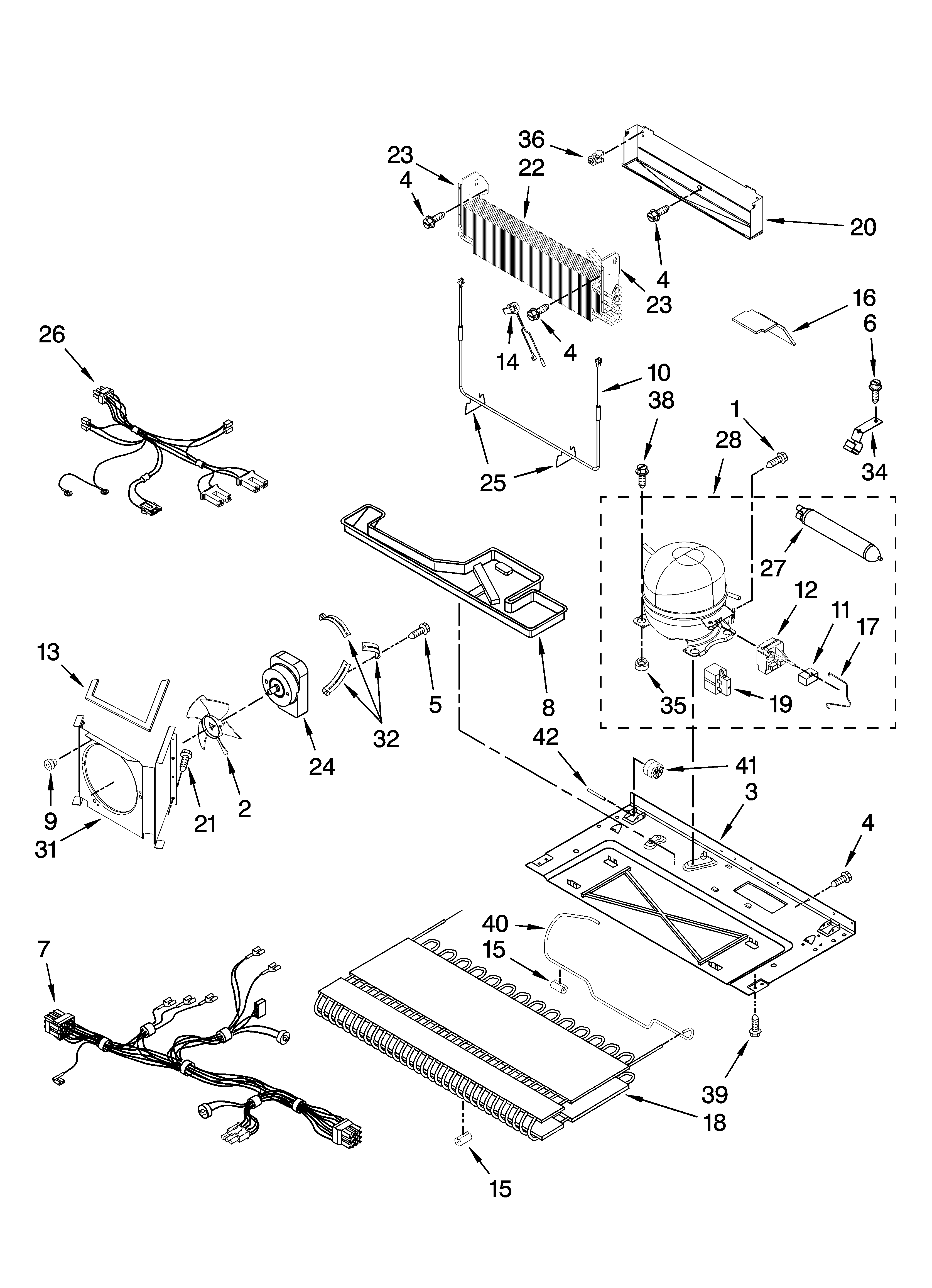 Unit parts, optional parts (not included)