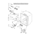 Jenn-Air JFC2089HPR10 refrigerator liner parts diagram