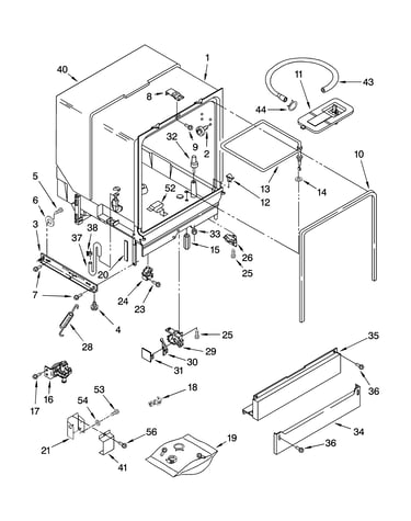 Tub assembly parts