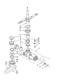 Pump and spray arm parts
