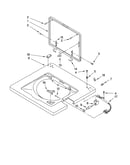 Washer top and lid parts