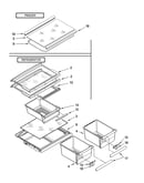 Shelf parts, optional parts (not included)