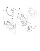 Door parts, optional parts (not included)