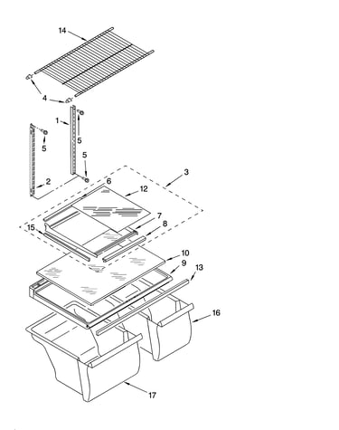 Shelf parts, optional parts