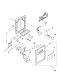 Dispenser front parts