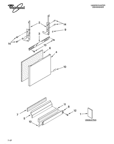 Door and panel parts