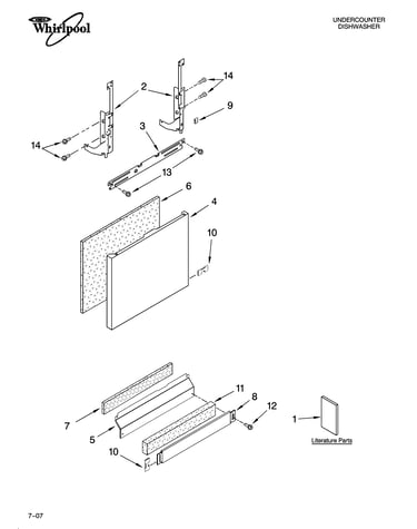 Door and panel parts