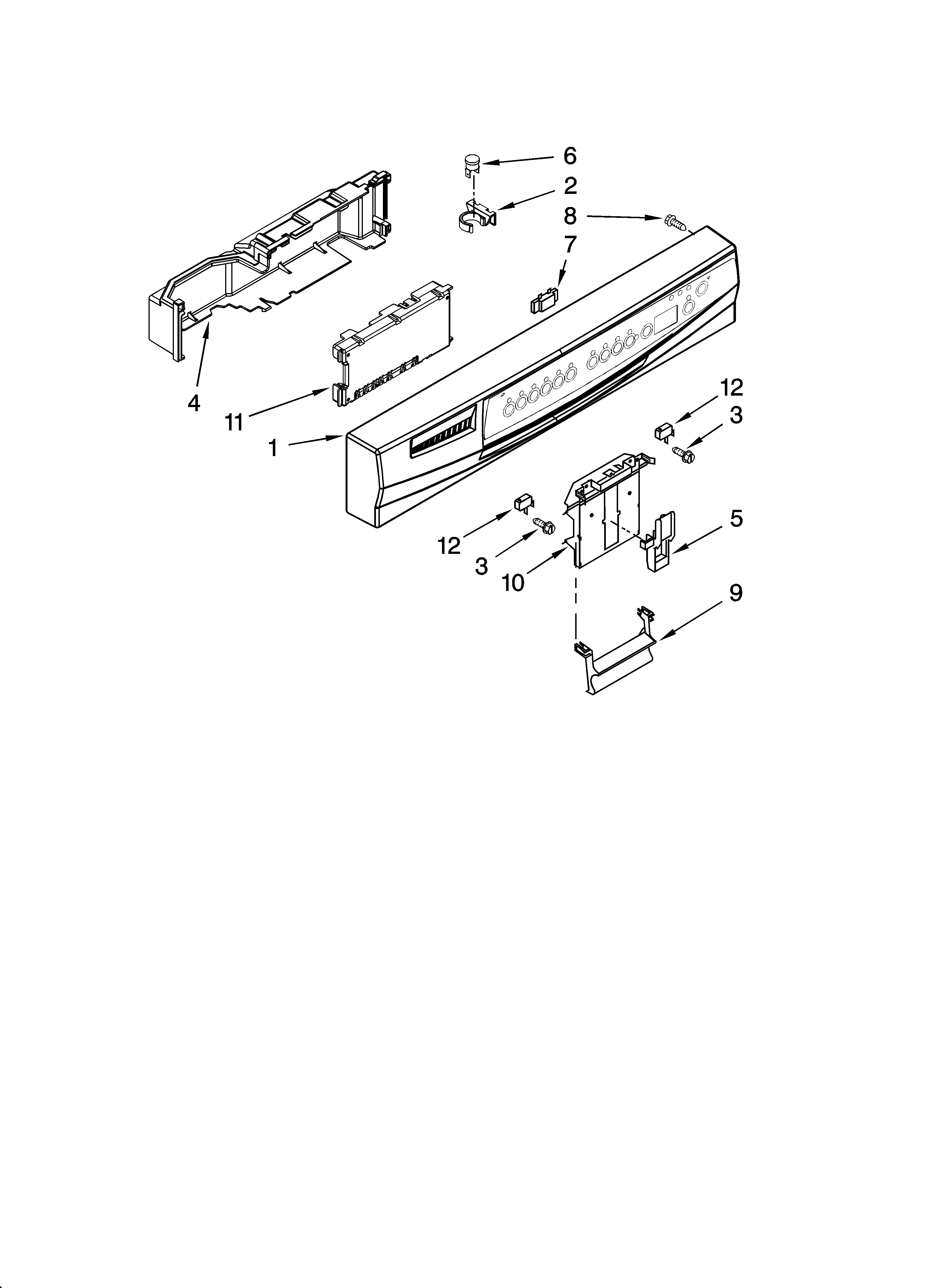 CONTROL PANEL PARTS