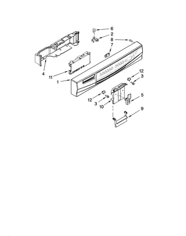Control panel parts