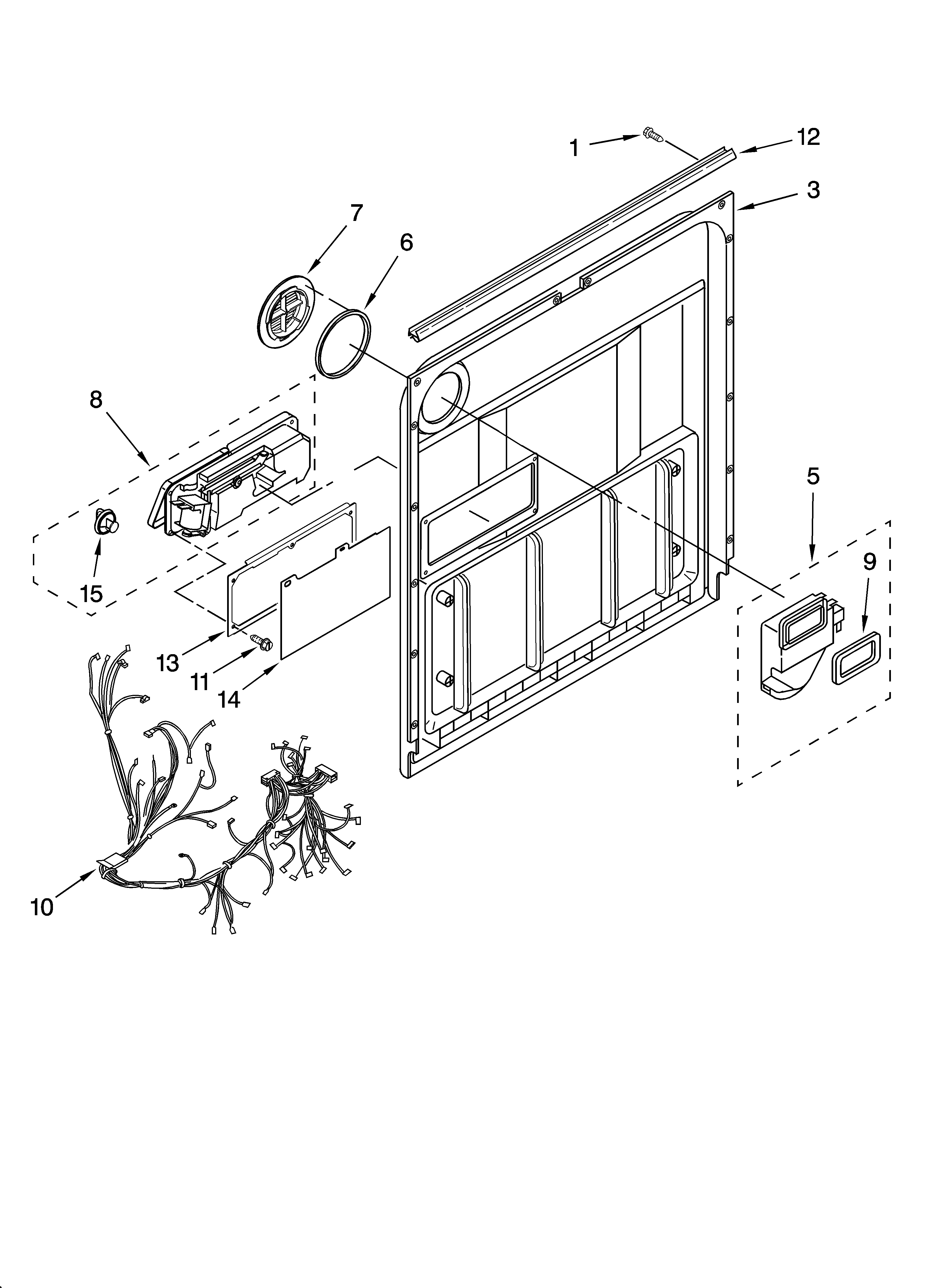 DOOR AND LATCH PARTS