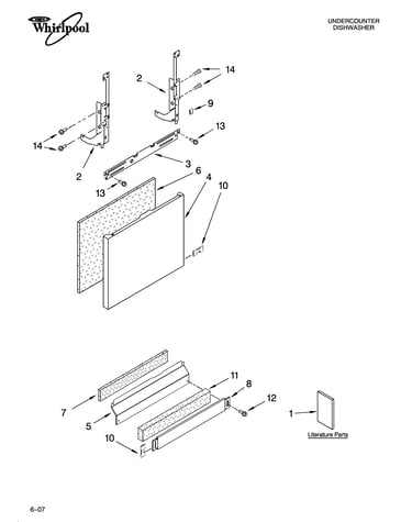 Door and panel parts