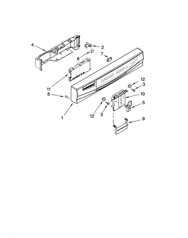 Control panel parts