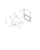 Microwave door parts