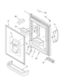 Refrigerator door parts