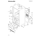KitchenAid KBRS22KTBL00 cabinet parts diagram