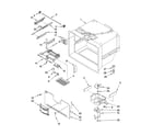 KitchenAid KBLS22KTSS00 freezer liner parts diagram