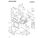 KitchenAid KEMS308SBL00 oven parts diagram