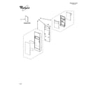 Whirlpool MH1170XSY1 control panel parts diagram