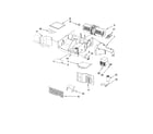 Whirlpool MH1170XSY1 air flow parts diagram