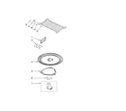 Whirlpool MH1170XSB1 turntable parts diagram