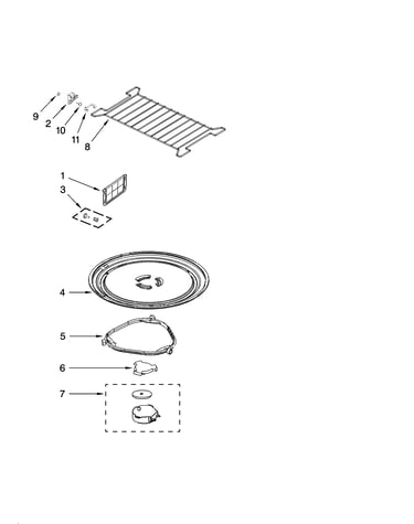 Turntable parts