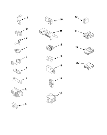 Wiring harness parts