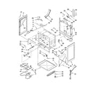 Whirlpool WERP4110SB2 chassis parts diagram