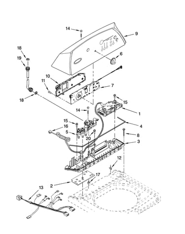 Control panel parts