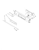 Control panel parts, optional parts (not included)