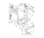 Maytag 3ZMED5705TW0 cabinet parts diagram