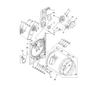 Maytag 3ZMED5705TW0 bulkhead parts, optional parts (not included) diagram