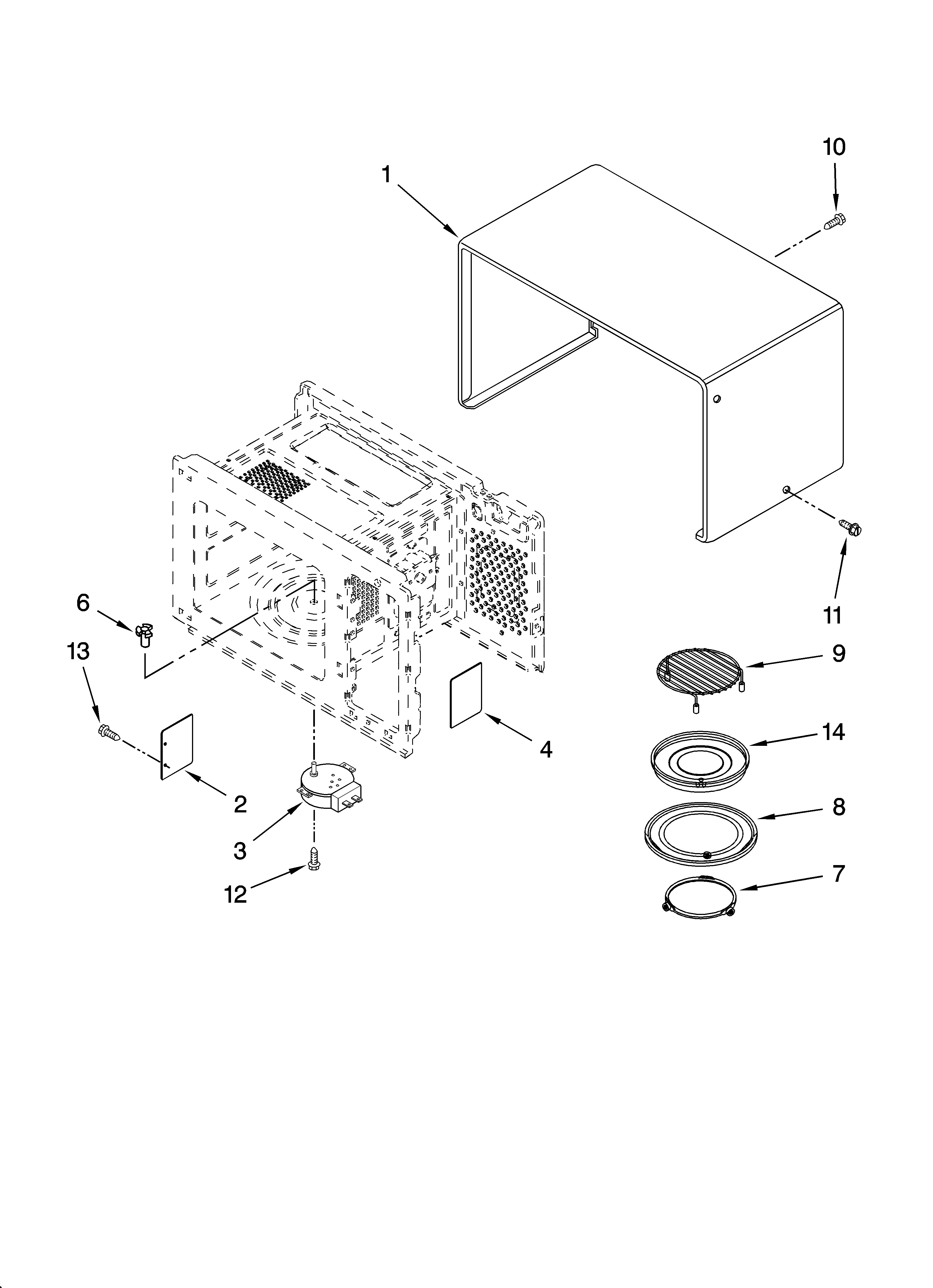 Oven cavity parts