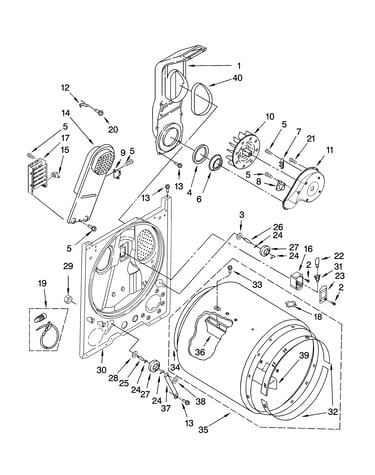 Bulkhead parts, optional parts (not included)