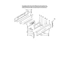 Maytag MERH865RAW13 control panel parts diagram