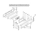 Control panel parts