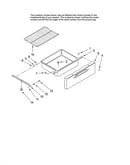 Drawer and rack parts, optional parts (not included)