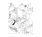 Maytag MGD5620TQ0 cabinet parts diagram