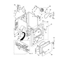 Maytag MGD5800TW1 cabinet parts diagram
