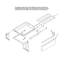 Drawer and rack parts, optional parts (not included)